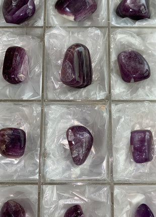 High Grade Flashy Lepidolite Lot - 12 Pieces !