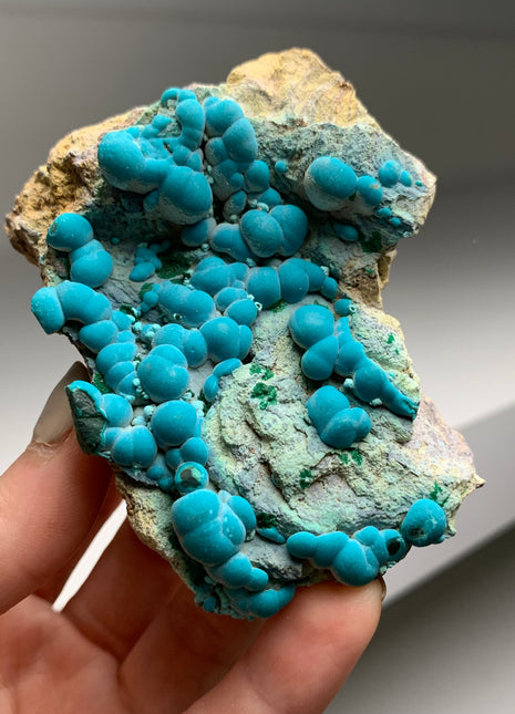 New ! Bubbly Blue Chrysocolla - L’etoile du Congo mine