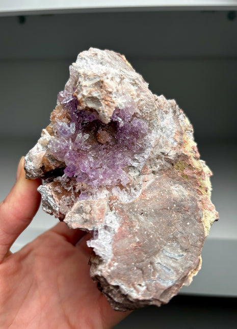 Glowing Amethyst Geode 🍉
