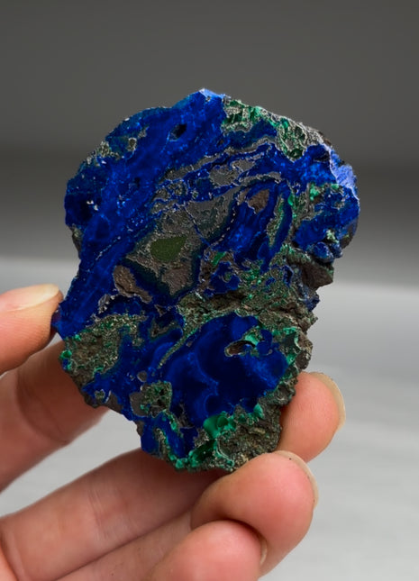 Rare and Amazing ! Blue Azurite from Siberia, Russia