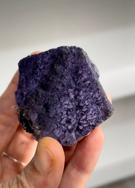 Charoite Color Octahedral Fluorite