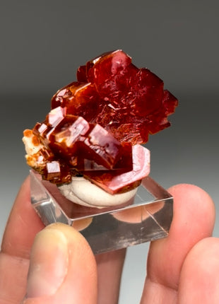 Very High Grade Red Vanadinite
