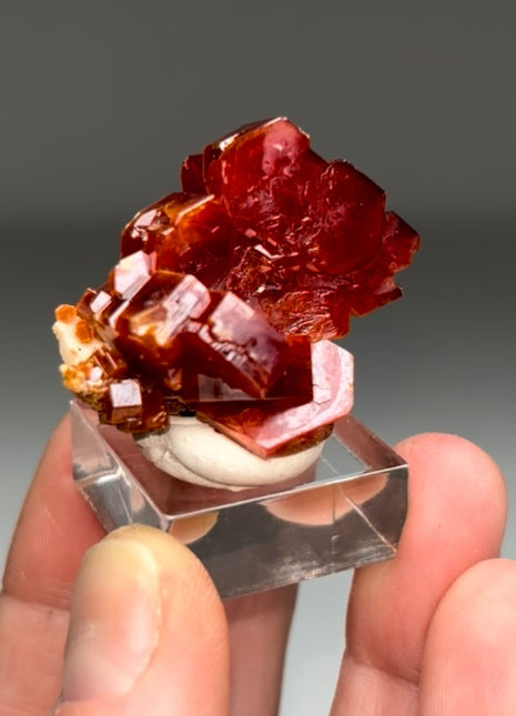 Very High Grade Red Vanadinite