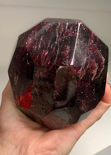 High Grade Garnet With Incredible Red Color