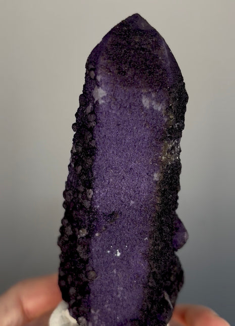 New ! Purple Fluorite Coated Quartz