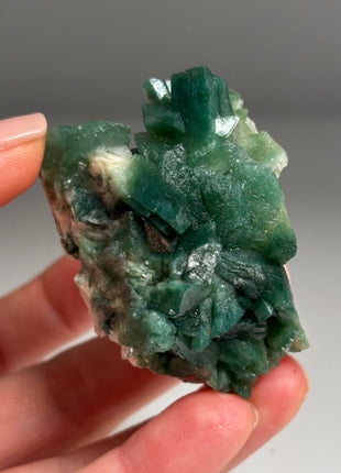 Green Heulandite