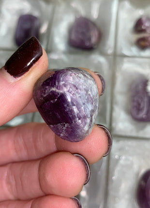 High Grade Flashy Lepidolite Lot - 12 Pieces !