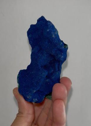 Vivid Blue Azurite with Velvety Malachite