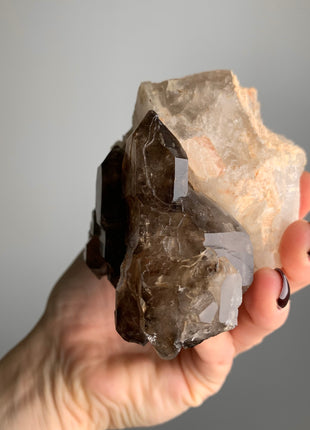 Perfect Elestial Smoky Quartz - From Namibia