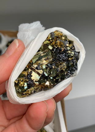 Very High Grade Iridescent Pyrite Lot - 30 Pieces !