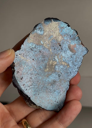 Very High Grade Metallic Blue Covellite PM0716