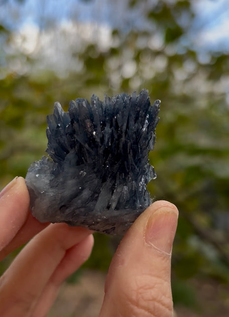 Blue Barite - From Cavnic mine, Romania
