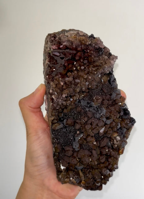 Black Galaxy Hematite with Quartz PM0545