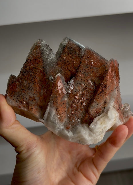 Sharp Red Calcite Collection # 786
