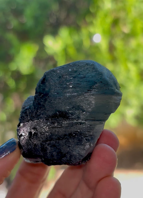 Blue Riebeckite with Quartz PM1559
