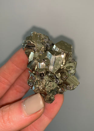 Very High Grade Pyrite from Huanzala, Peru