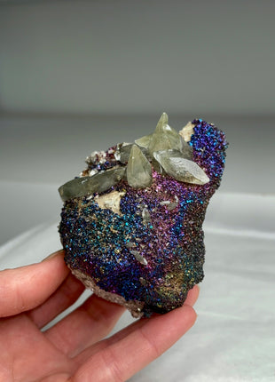 Chalcopyrite with Calcite and Dolomite from Sweetwater mine
