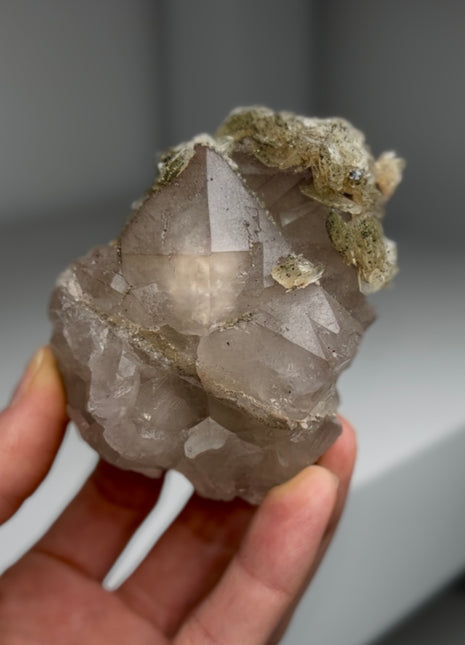 Smoky Quartz with Yellow Green Barite Special Price 💥