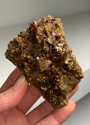 Chalcopyrite with Siderite 🌈 - Kaiwu mine