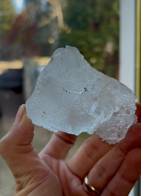 Ice Blue Etched Fluorite