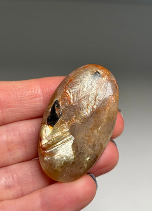 6 Piece Lot ! Golden Red Mica with Quartz