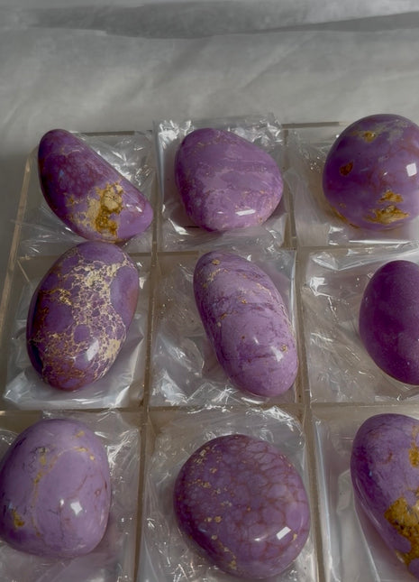 9 Pieces ! Pastel Pink Lavender Phosphosiderite Lot