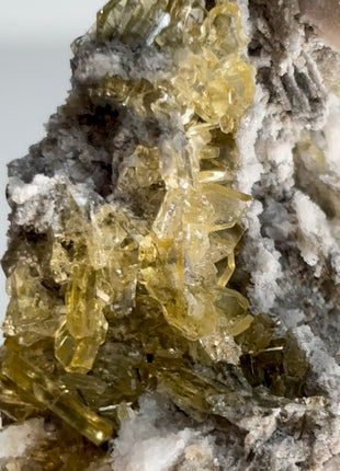 New find ! Golden Barite Specimen PM0428
