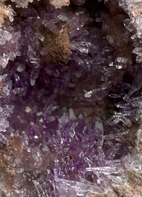 Glowing Amethyst Geode 🍉