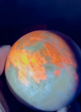 Glowing Yooperlite Sphere from Russia PM0804