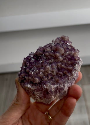 Amethyst with Druzy Quartz - From Alacam Mine