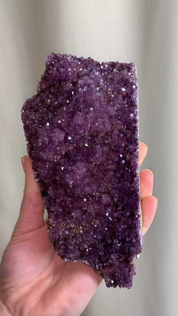Amethyst Crystals Specimen - 754 Grams, From Alacam Amethyst Mine