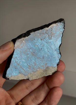 Very High Grade Metallic Blue Covellite PM0714