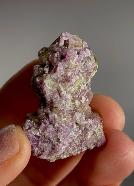Vesuvianite from Jeffrey mine, Canada
