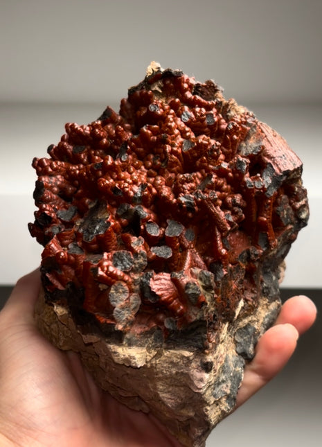 Red Crater Agate