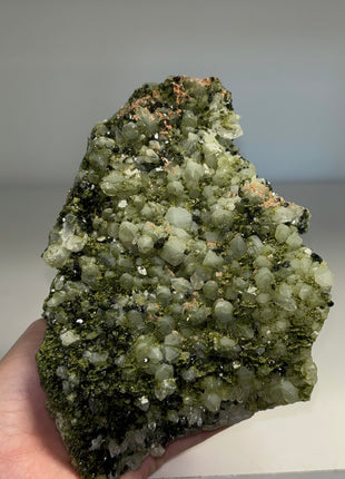 Forest Epidote with Quartz