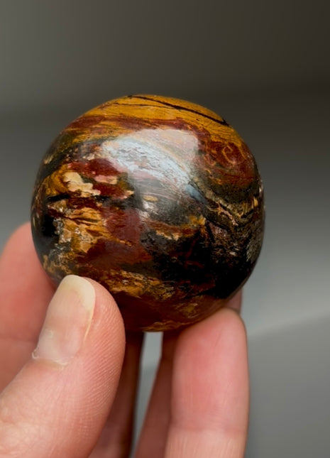 Marra Mamba Tiger’s Eye Sphere from Australia