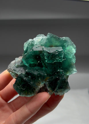 Blue Green Fluorite from Okorusu mine, Namibia