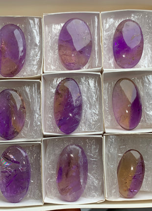 High Grade Ametrine from Bolivia - 9 Pieces !