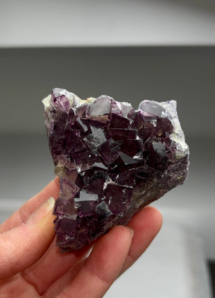 Purple Green Fluorite from Okorusu, Namibia