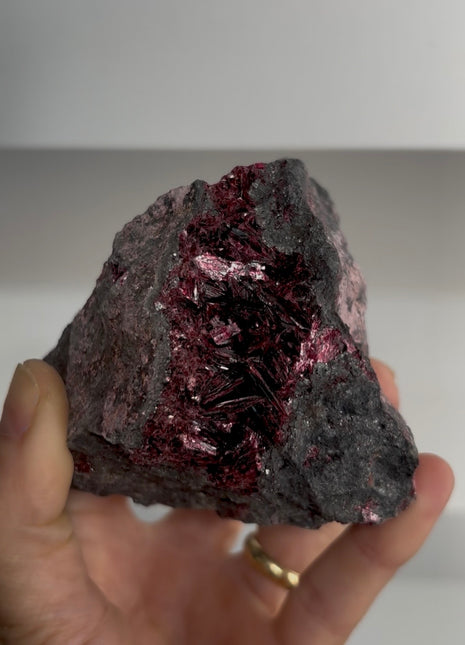 Magenta Red Erythrite Specimen