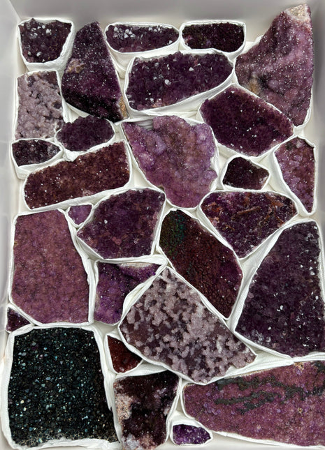 28 Piece Lot ! Amethyst - From Alacam Amethyst Mine - B Grade