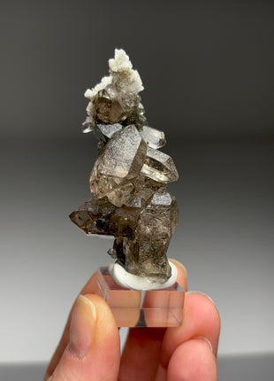 Towering Smoky Quartz - From Chamonix, French Alps