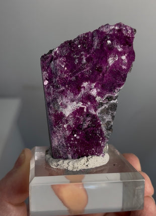 Purple Red Kammererite Specimen