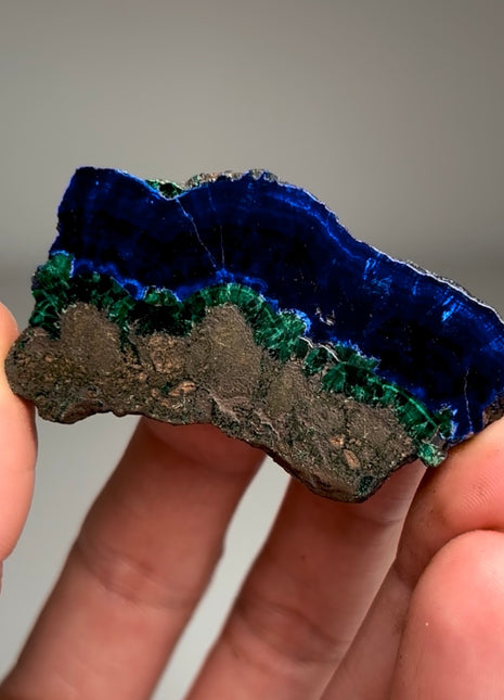 Rare and Amazing ! Blue Azurite from Siberia, Russia