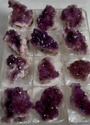 12 Pieces ! High Grade Amethyst Lot From Alacam Mine