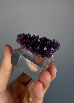 Dark Purple Amethyst from Bulgaria