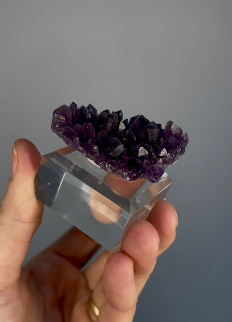 Dark Purple Amethyst from Bulgaria