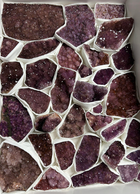 34 Piece Lot ! Amethyst - From Alacam Amethyst Mine - C Grade