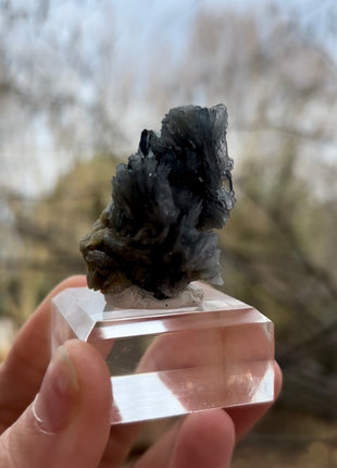 Blue Barite - From Cavnic mine, Romania