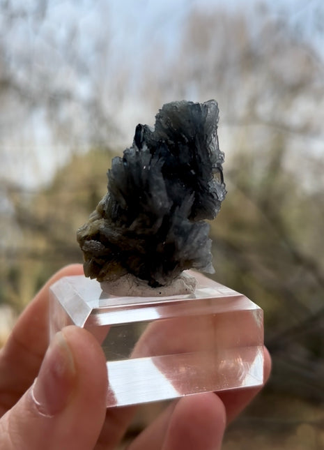 Blue Barite - From Cavnic mine, Romania